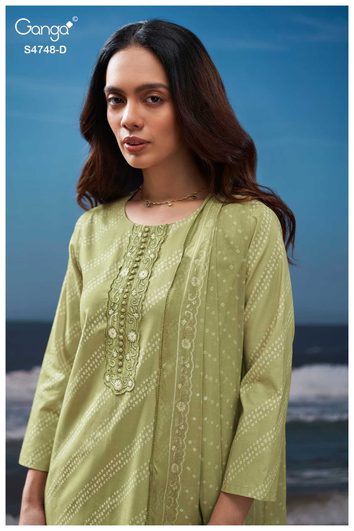 BUY GANGA SUITS ONLINE GANGA CAIRAEL S4748 NEW CATALOGUE