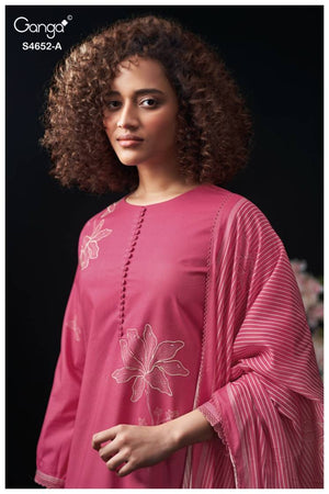 GANGA CELOSIA S4652 PREMIUM COTTON SUIT