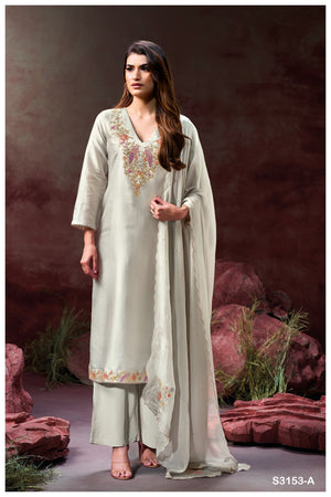Ganga AMVI S3153| Ganga Suits Wholesaler in Rohtak – Ashok Lal & Sons