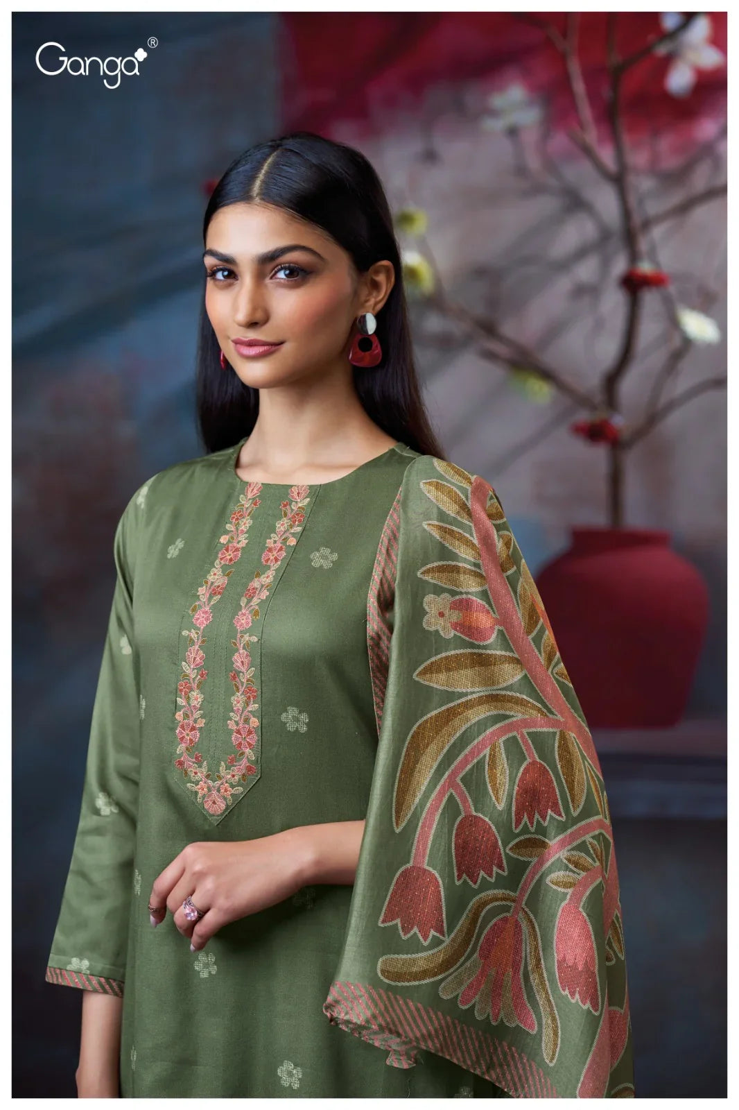 GANGA FASHIONS HEATHER | S3743
