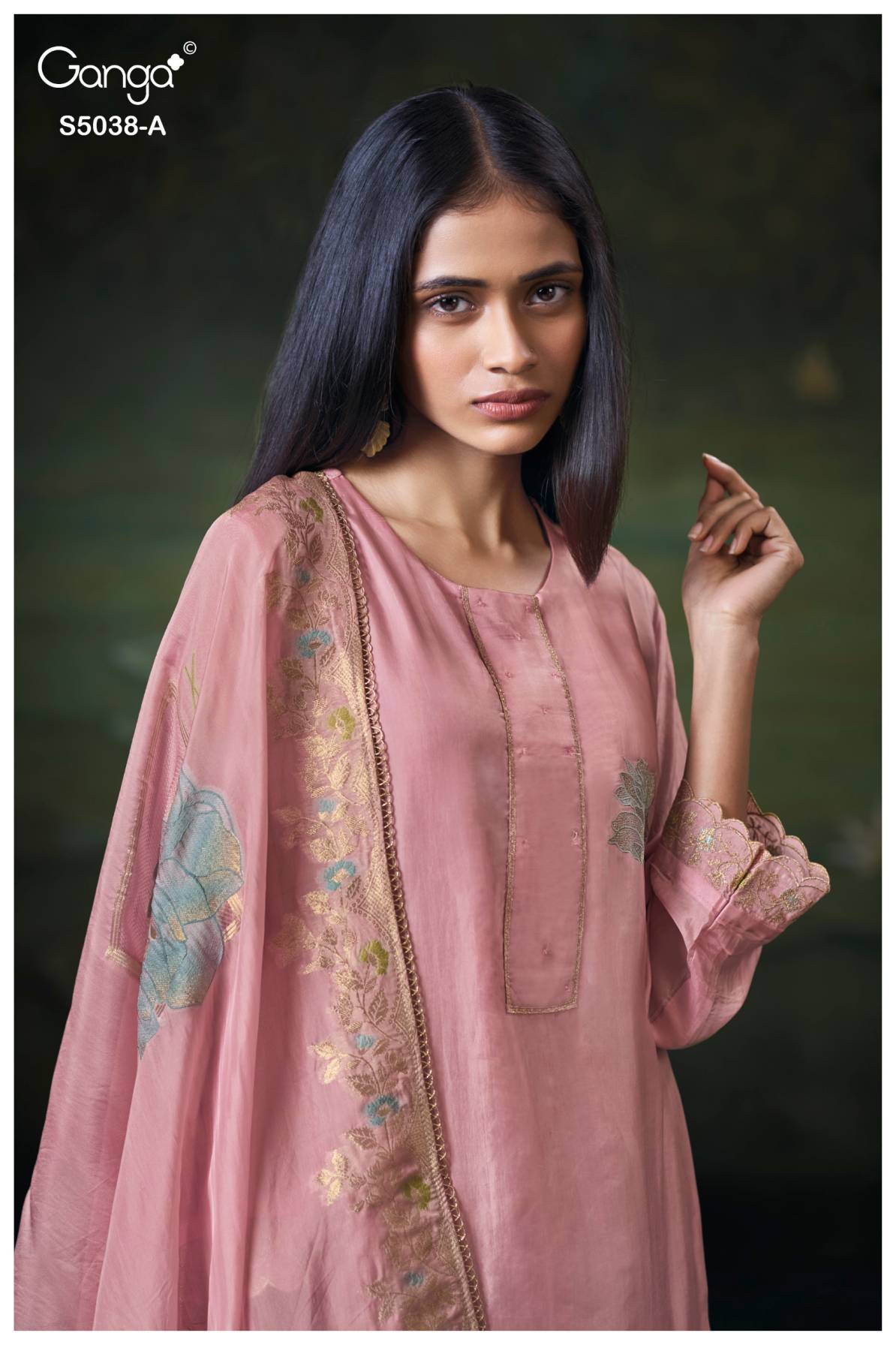 BUY GANGA SUITS GANGA AVENTHA S5038 PREMIUM SUIT