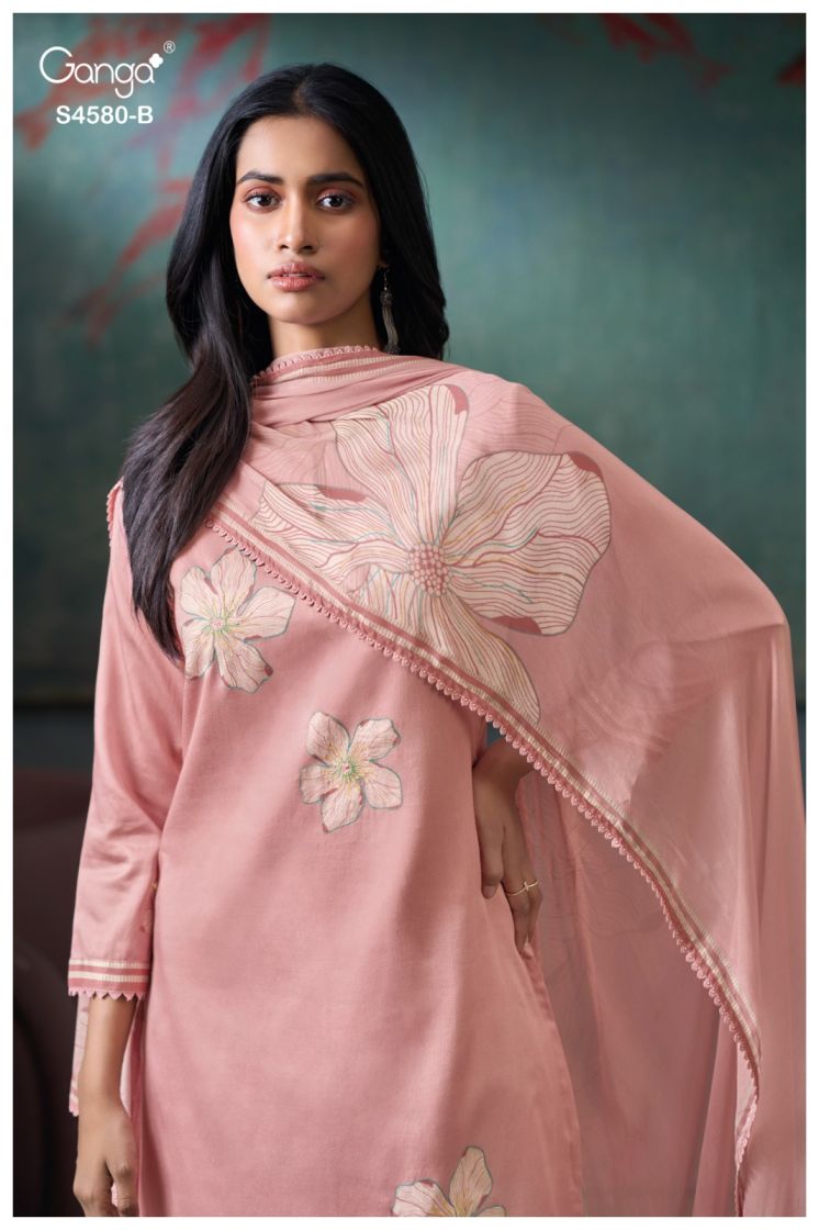 BUY GANGA SUITS WITH PRICE GANGA AVERA S4580 CLOSEUP IMAGE