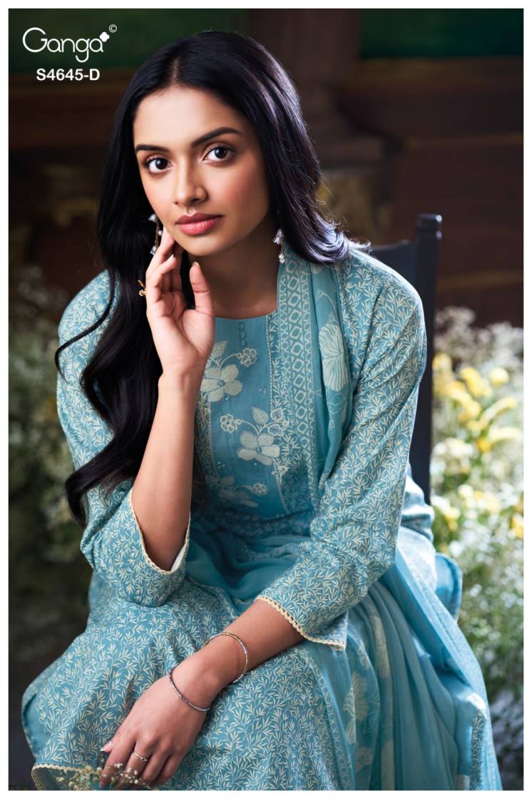 BUY GANGA SUITS GANGA BINALEE S4645 PREMIUM SUIT