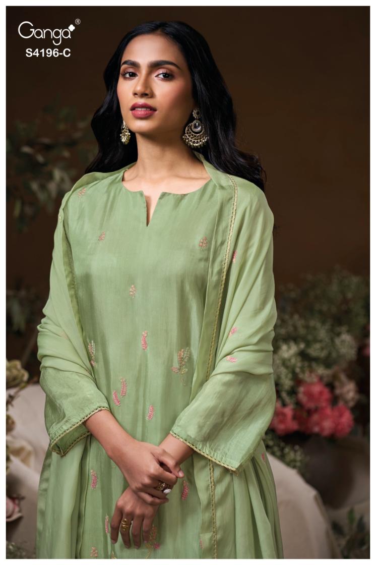 BUY GANGA SUITS WITH PRICE GANGA BIYONA S4196 PREMIUM SUIT