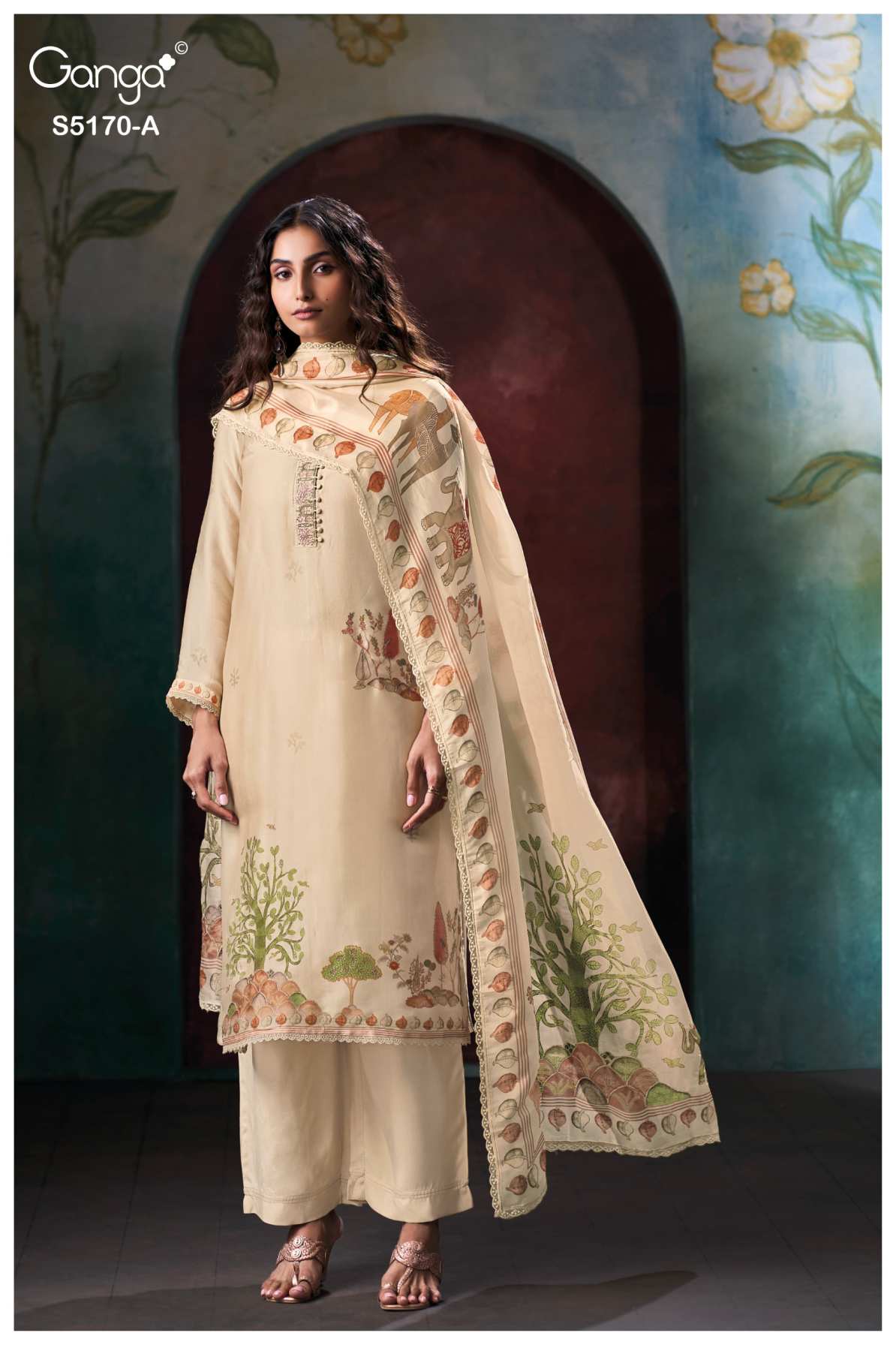 BUY GANGA SUITS GANGA BRIONI S5170 FULL SET