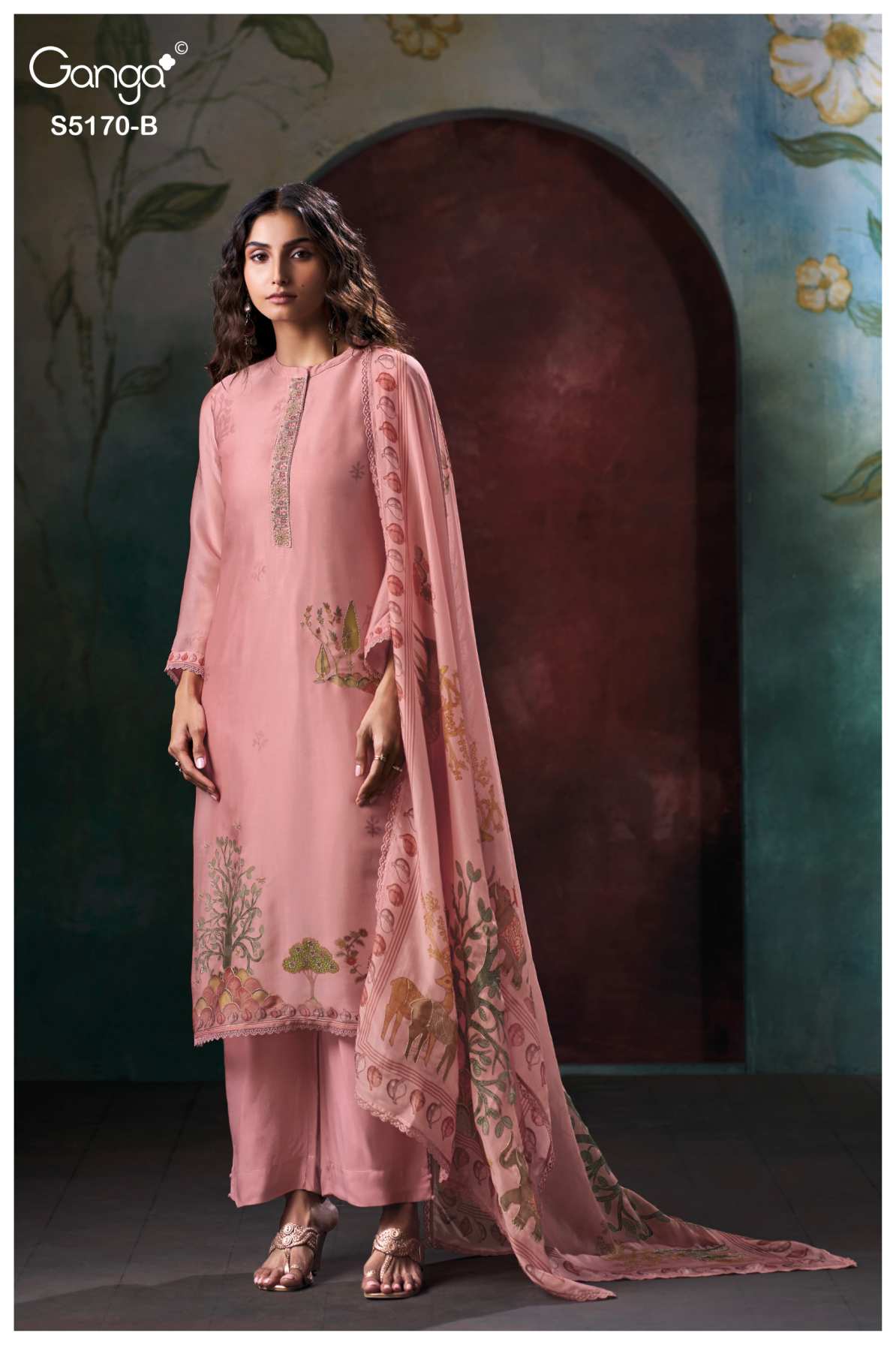 BUY GANGA SUITS GANGA BRIONI S5170 FRONT VIEW