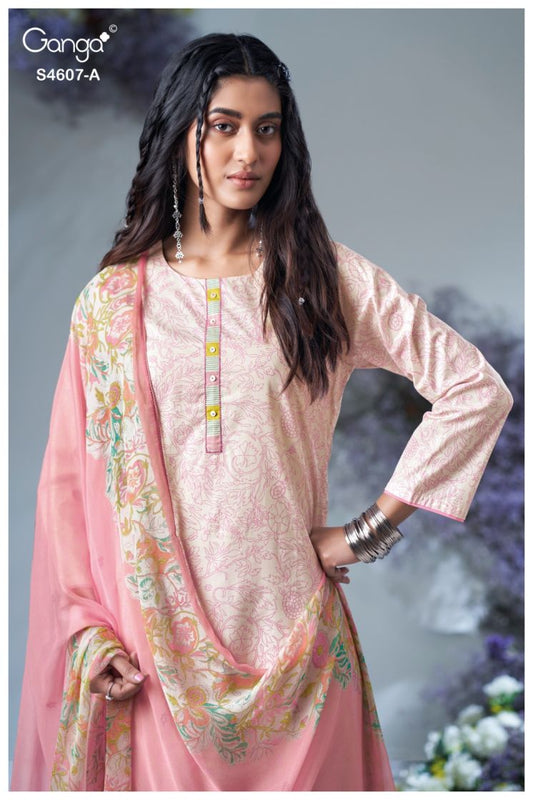 BUY GANGA SUITS GANGA DAZIEL S4607 TOP DESIGN