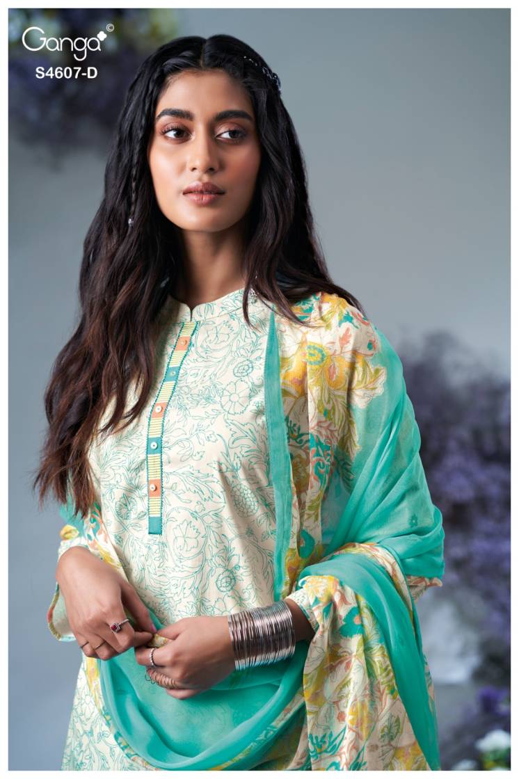 BUY GANGA SUITS GANGA DAZIEL S4607 PREMIUM SUIT