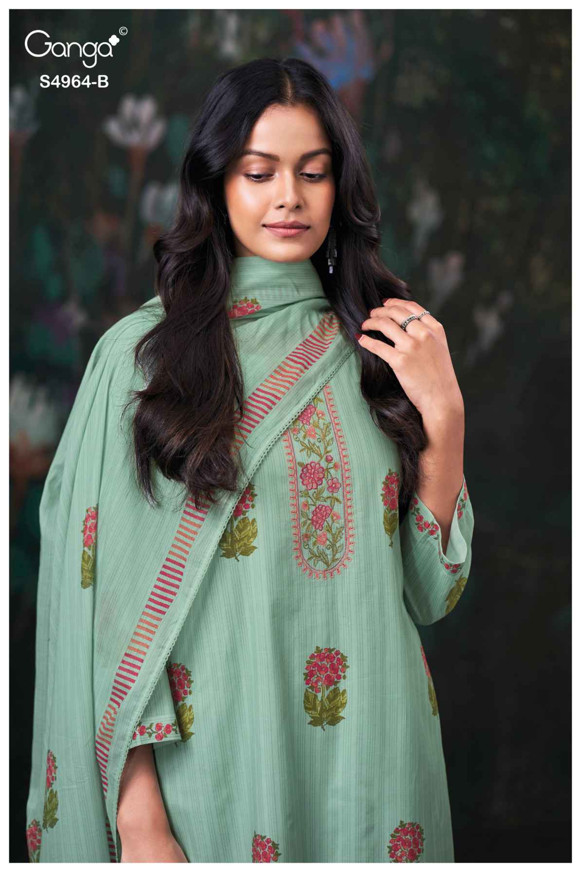 BUY GANGA SUITS GANGA DEYZA S4964 PREMIUM SUIT