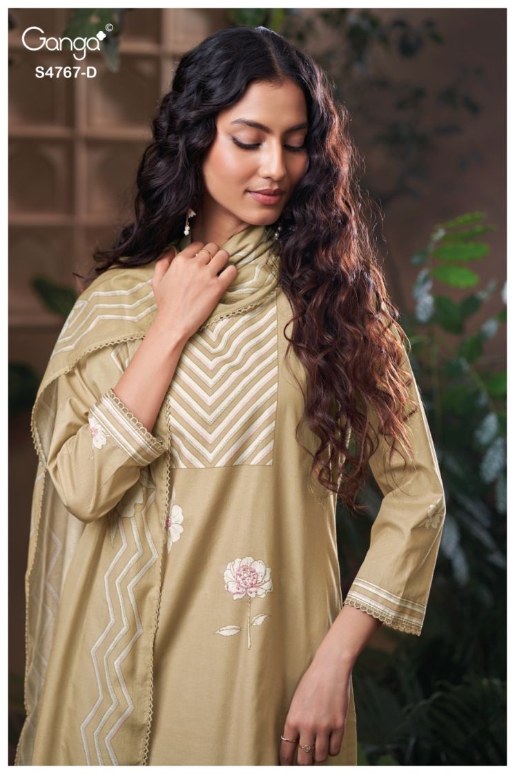 BUY GANGA SUITS GANGA DIRELIA S4767 PREMIUM SUIT