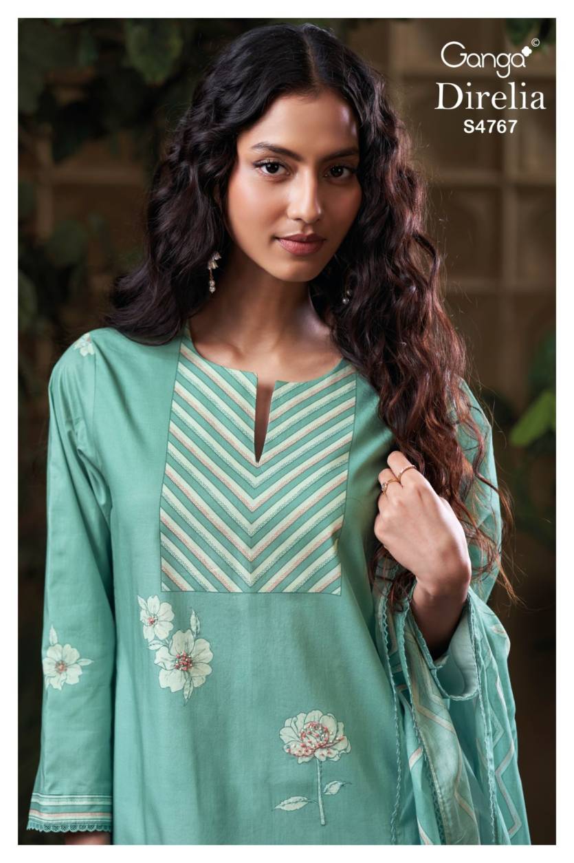 BUY GANGA SUITS GANGA DIRELIA S4767 NEW CATALOGUE