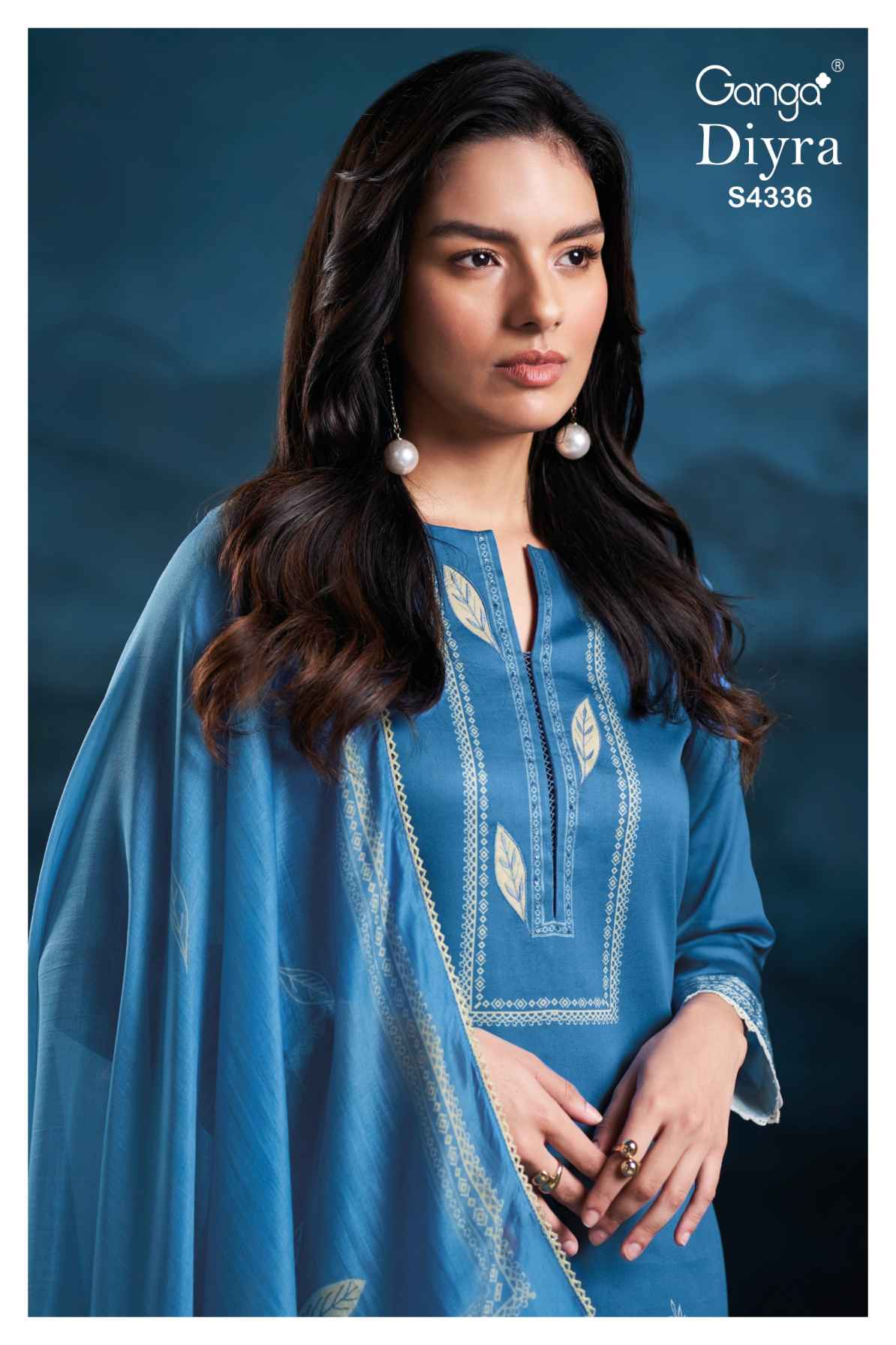 BUY GANGA SUITS ONLINE GANGA DIYRA S4336 PREMIUM SUIT
