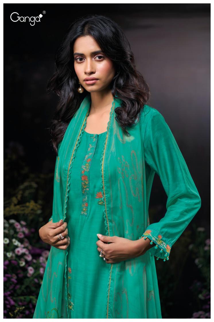BUY GANGA SUITS SINGLE PIECE GANGA DRUELLA S3911 FULL SET
