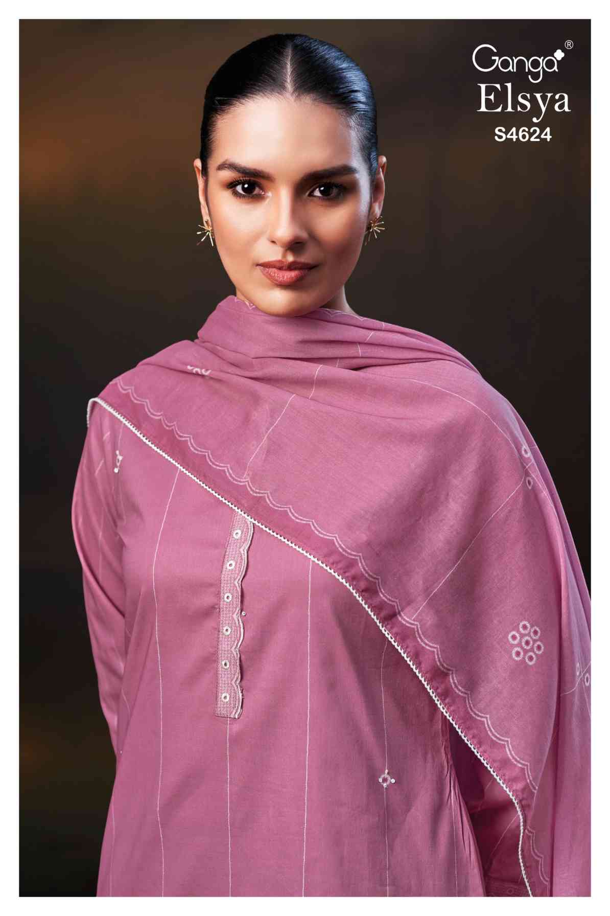 BUY GANGA SUITS GANGA ELSYA S4624 TOP DESIGN
