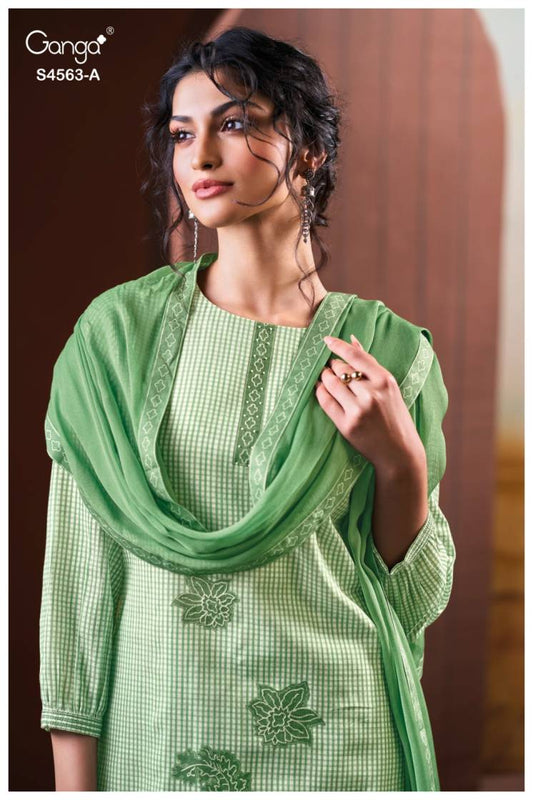 BUY GANGA SUITS GANGA FIRAEKA S4563 TOP DESIGN