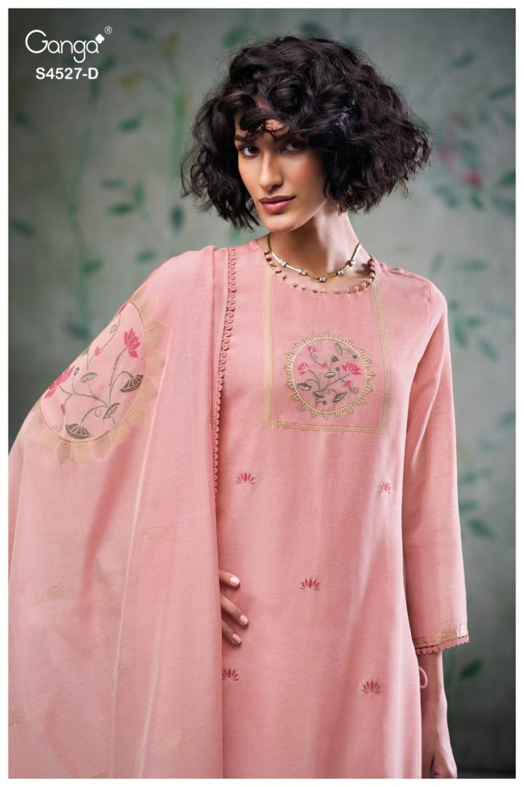 BUY GANGA SUITS ONLINE SALE GANGA GABRIELLA S4527 TOP DESIGN