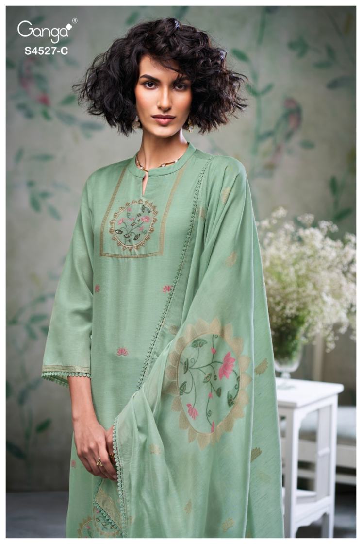 BUY GANGA SUITS ONLINE SALE GANGA GABRIELLA S4527 PREMIUM SUIT