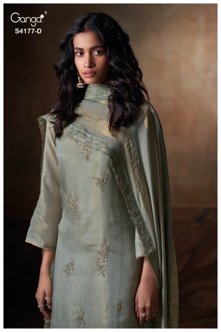 BUY GANGA SUITS WITH PRICE GANGA GEESHA S4177 PREMIUM SUIT