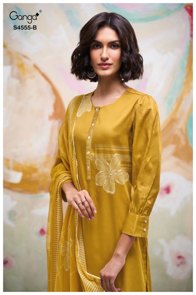 BUY GANGA SUITS GANGA GIREYA S4555 TOP DESIGN