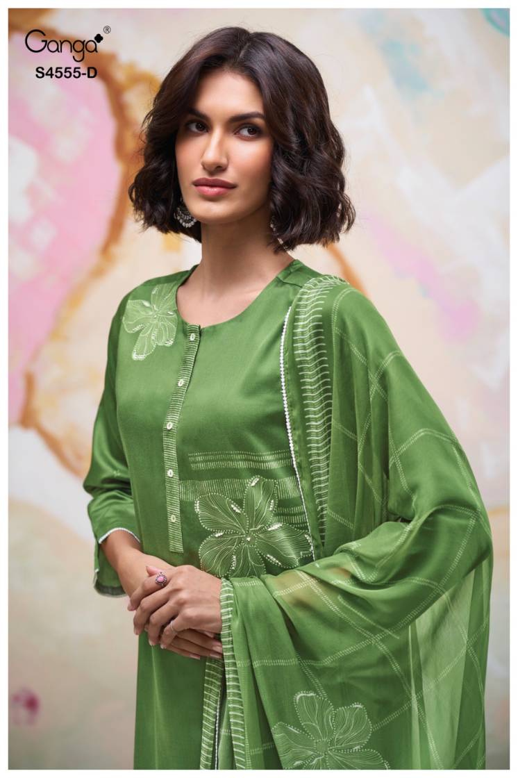 BUY GANGA SUITS GANGA GIREYA S4555 PREMIUM SUIT