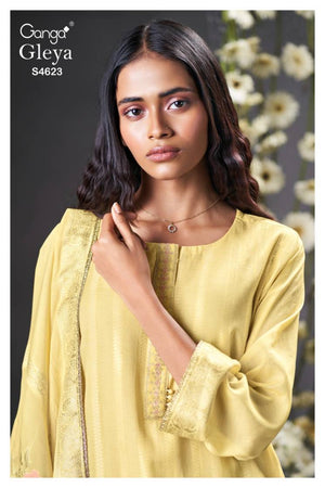 GANGA GLEYA S4623 PREMIUM PURE VISCOSE MUL SUIT