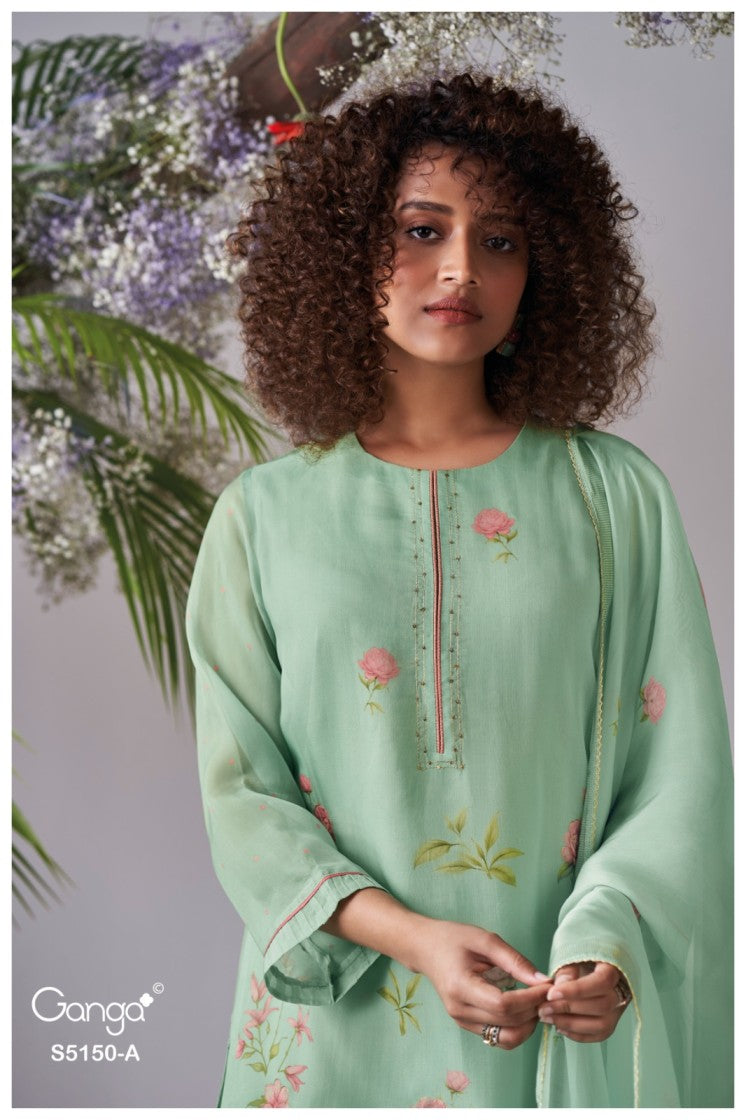 BUY GANGA SUITS GANGA HELOISE S5150 FULL SET