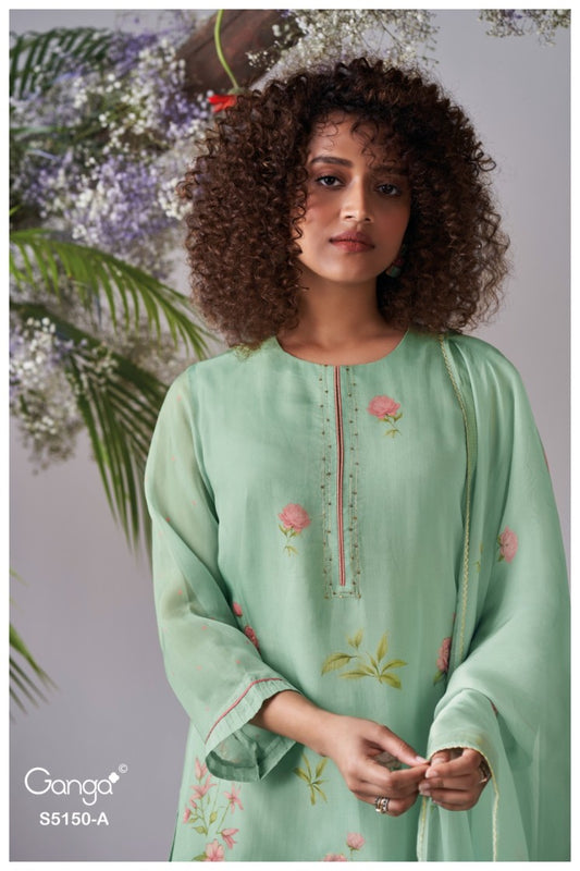 BUY GANGA SUITS GANGA HELOISE S5150 FULL SET