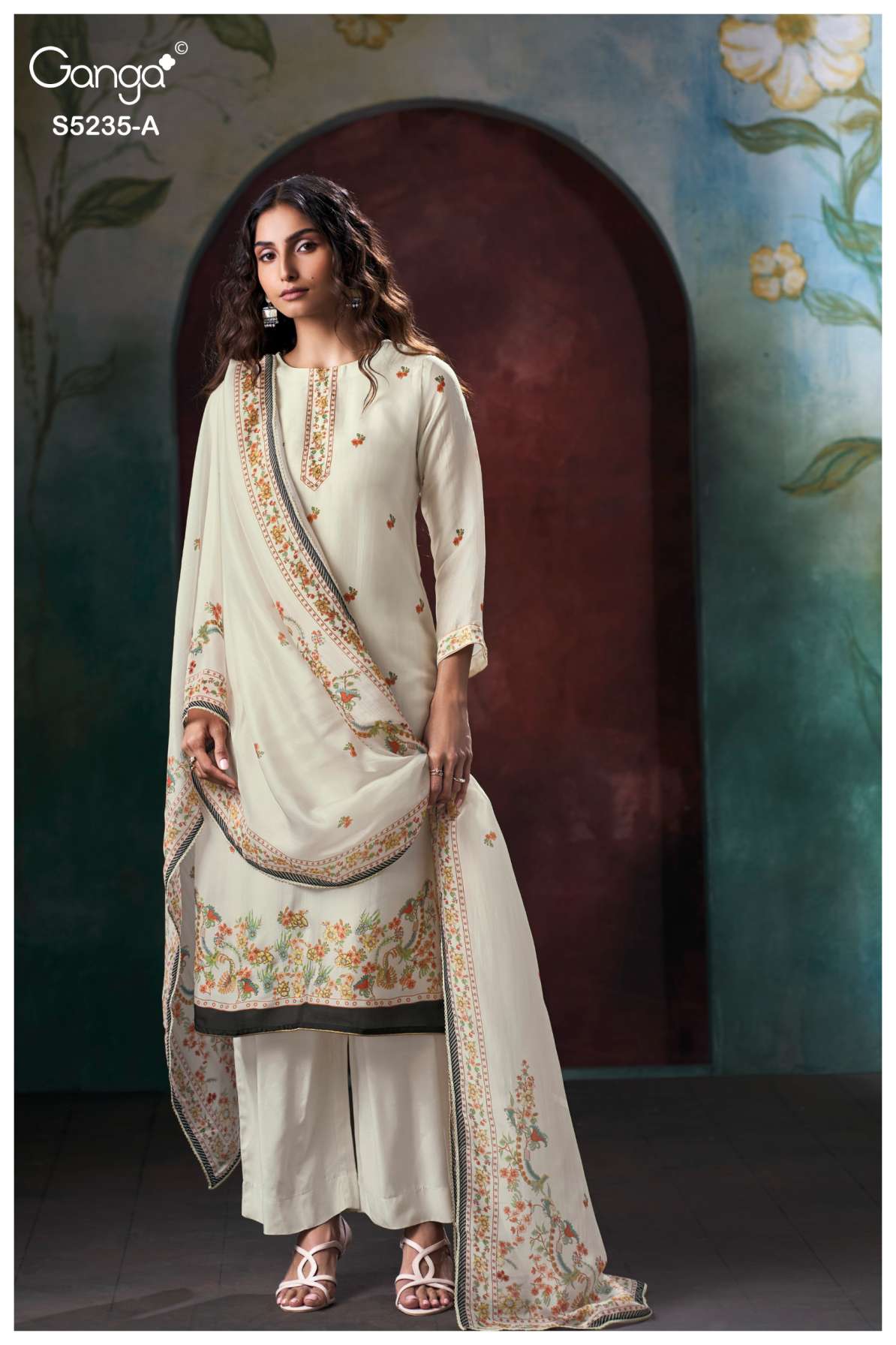 BUY GANGA SUITS GANGA HESHIKA S5235 FULL SET