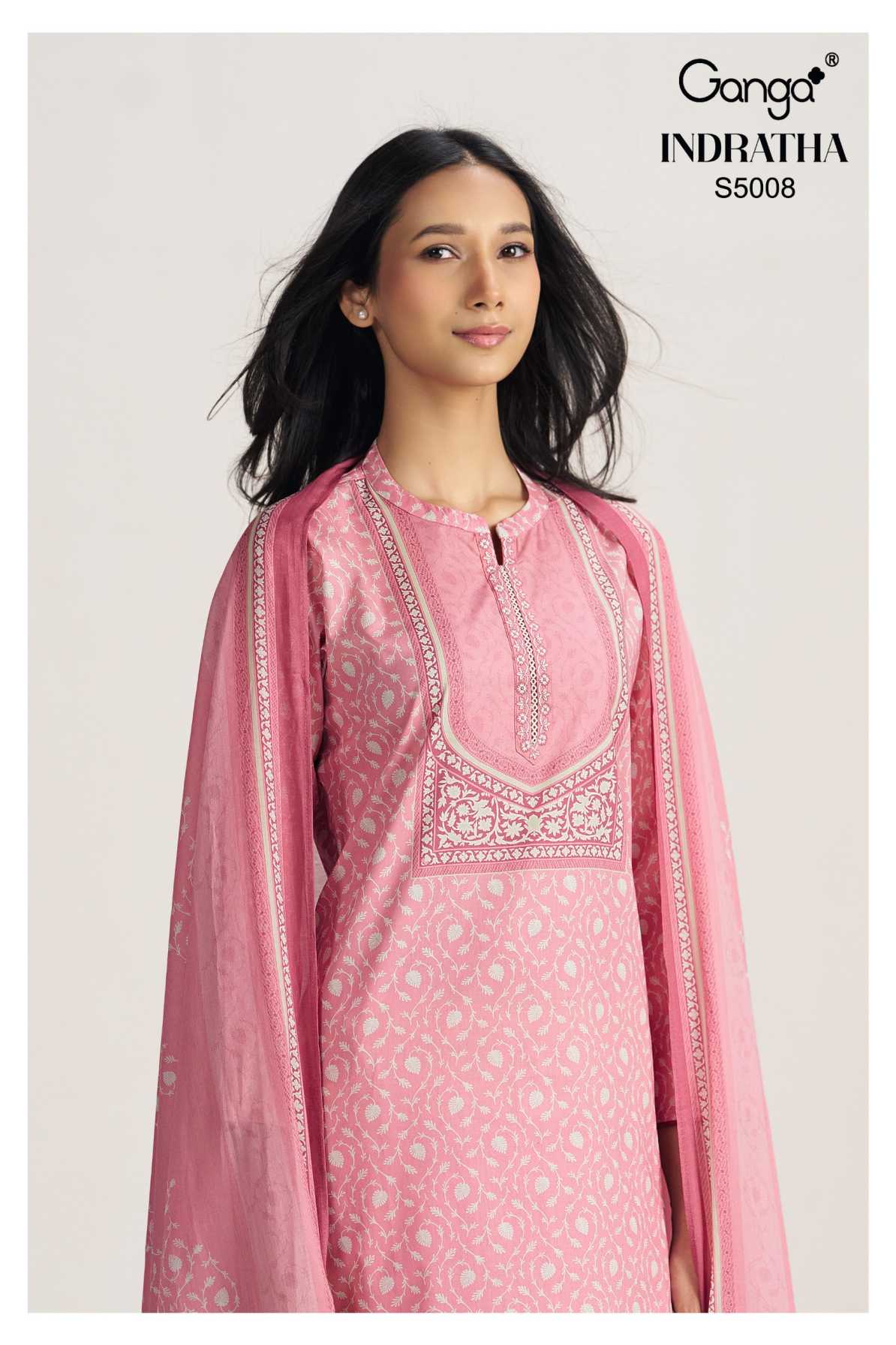 GANGA INDRATHA S5008 PREMIUM COTTON SUIT