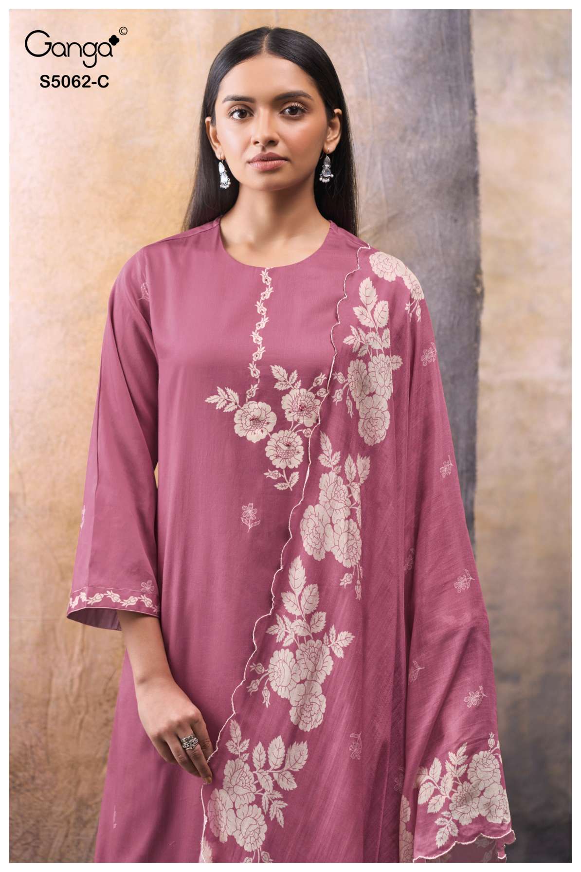 BUY GANGA SUITS GANGA JIVISHA S5062 CLOSEUP IMAGE