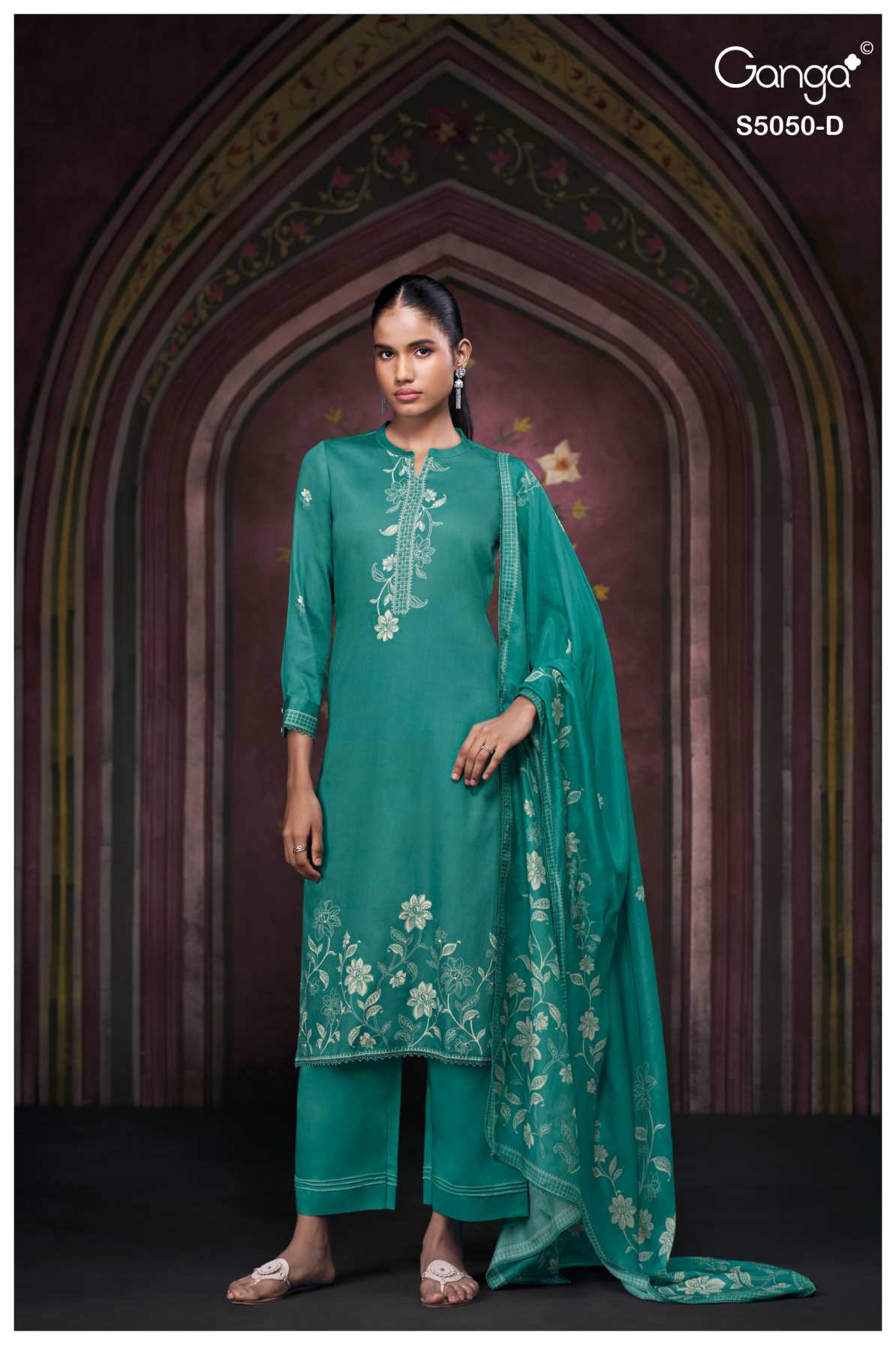 BUY GANGA SUITS GANGA KESHVIKA S5050 FULL SET