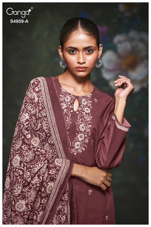 GANGA KIVIRA S4959 PREMIUM COTTON SUIT