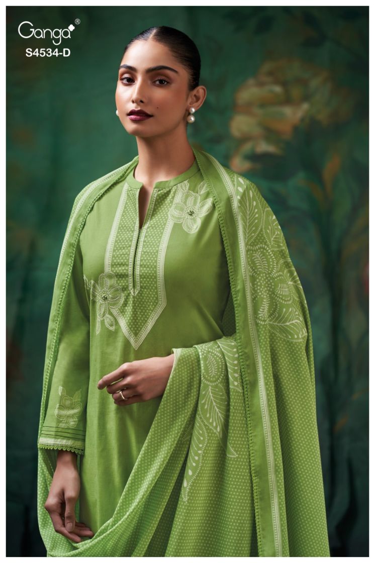 BUY GANGA SUITS GANGA KRITVI S4534 TOP DESIGN