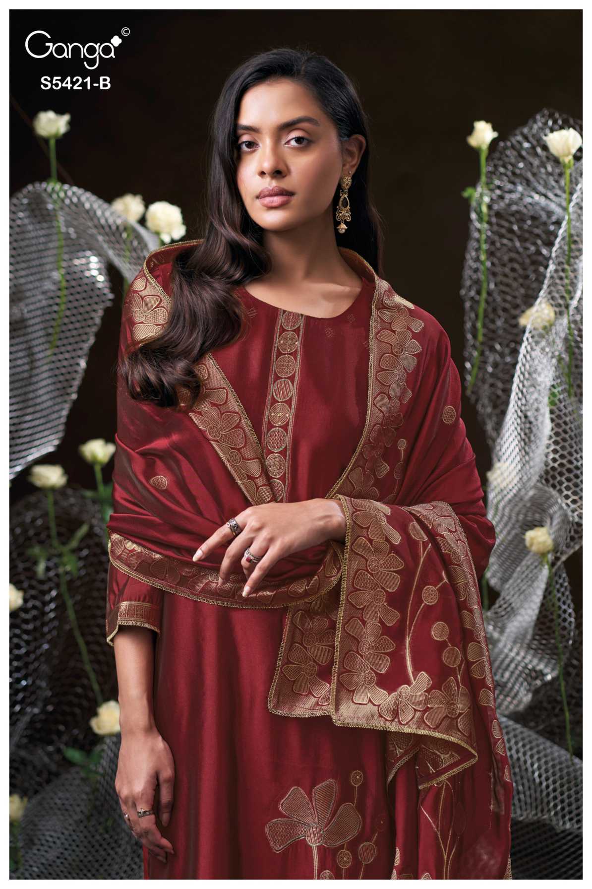 BUY GANGA SUITS GANGA LAEVIA S5421 CLOSEUP IMAGE