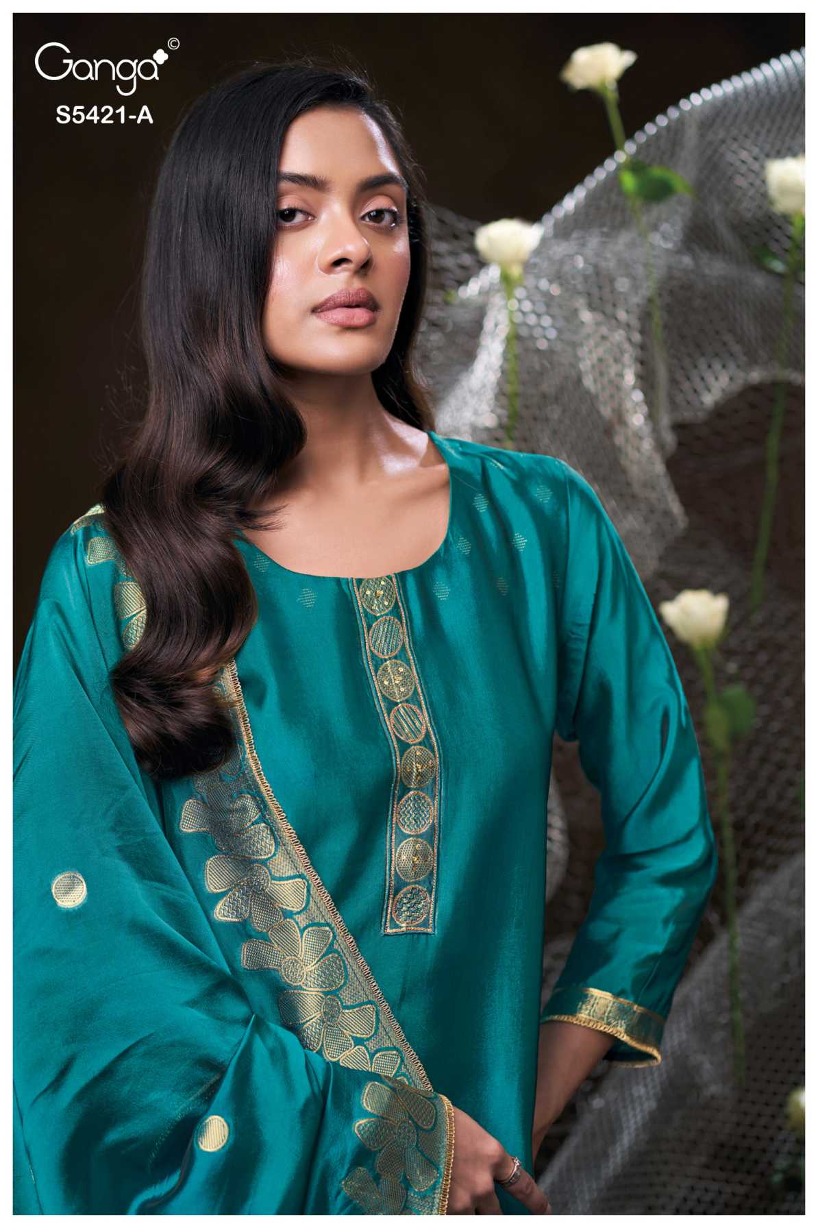 BUY GANGA SUITS GANGA LAEVIA S5421 PREMIUM SUIT