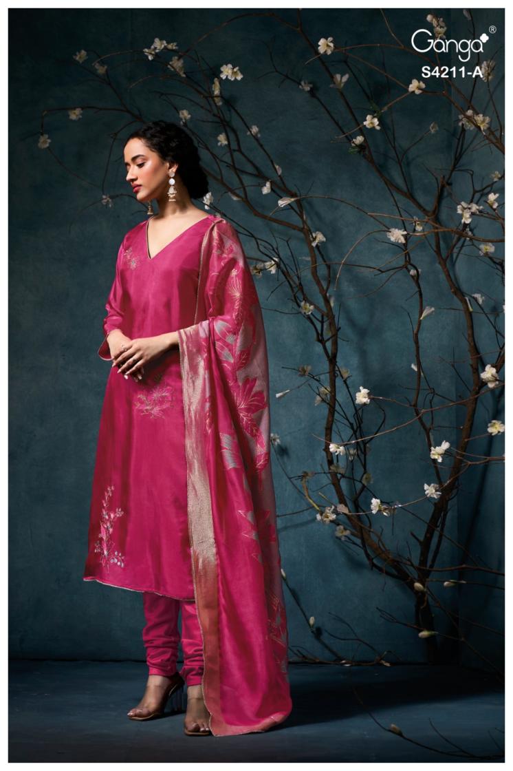 BUY GANGA SUITS GANGA MANIRA S4211 TOP DESIGN