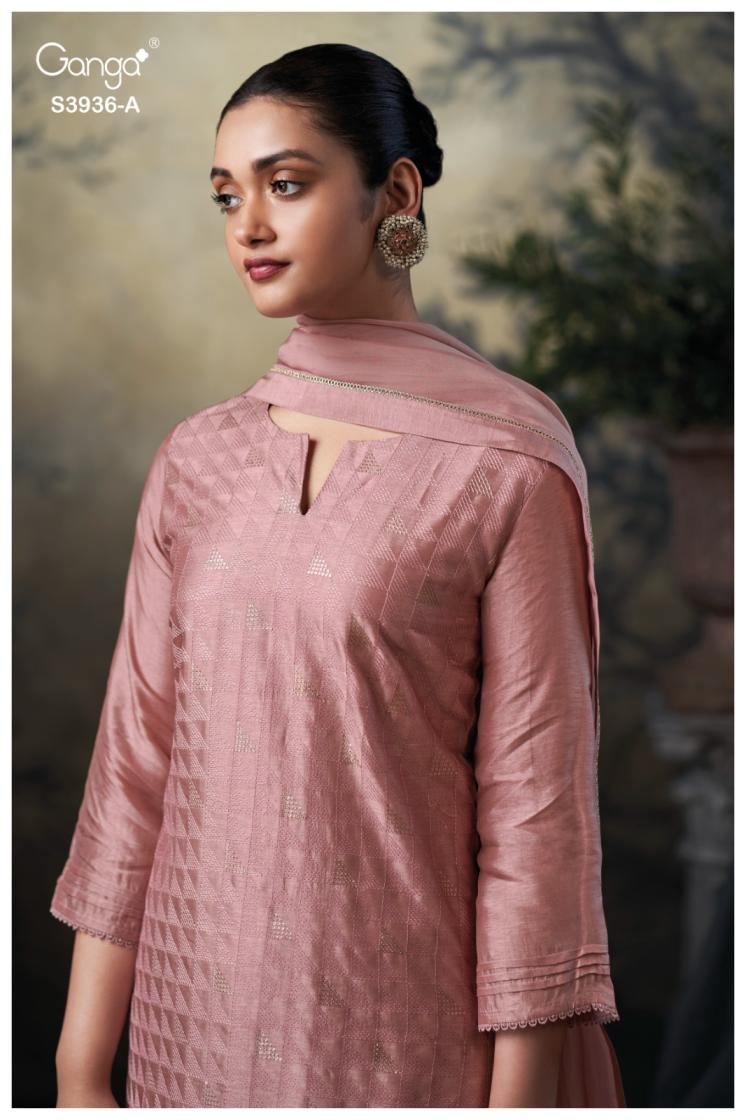 BUY GANGA SUITS GANGA MARIVA S3936 FRONT VIEW