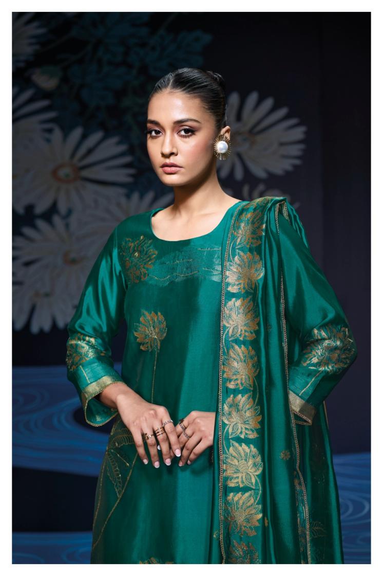 BUY GANGA UNSTITCHED SUITS ONLINE SHOPPING GANGA NADA S3355 NEW CATALOGUE