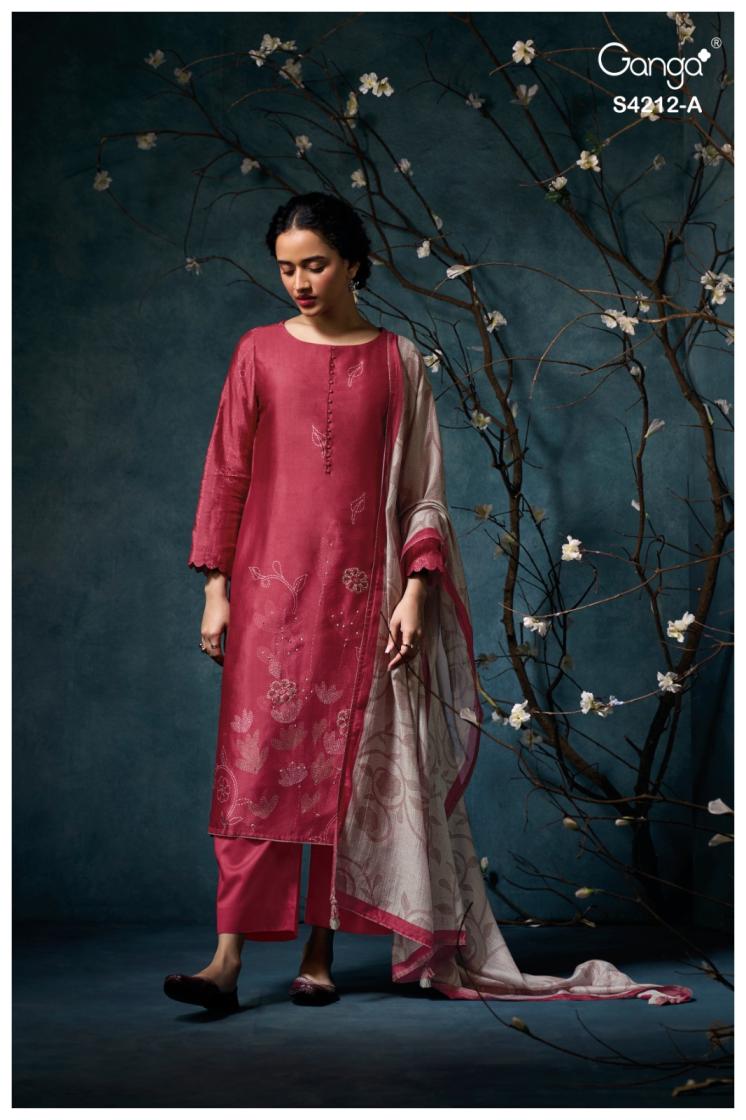 BUY GANGA ONLINE PIECE GANGA NAYRA S4212 FRONT VIEW