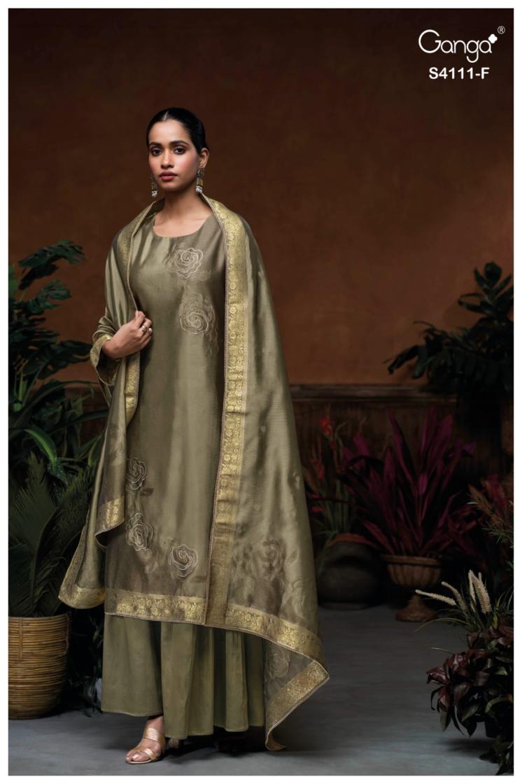 BUY GANGA SUITS WITH PRICE GANGA NIRAYA S4111 PREMIUM SUIT
