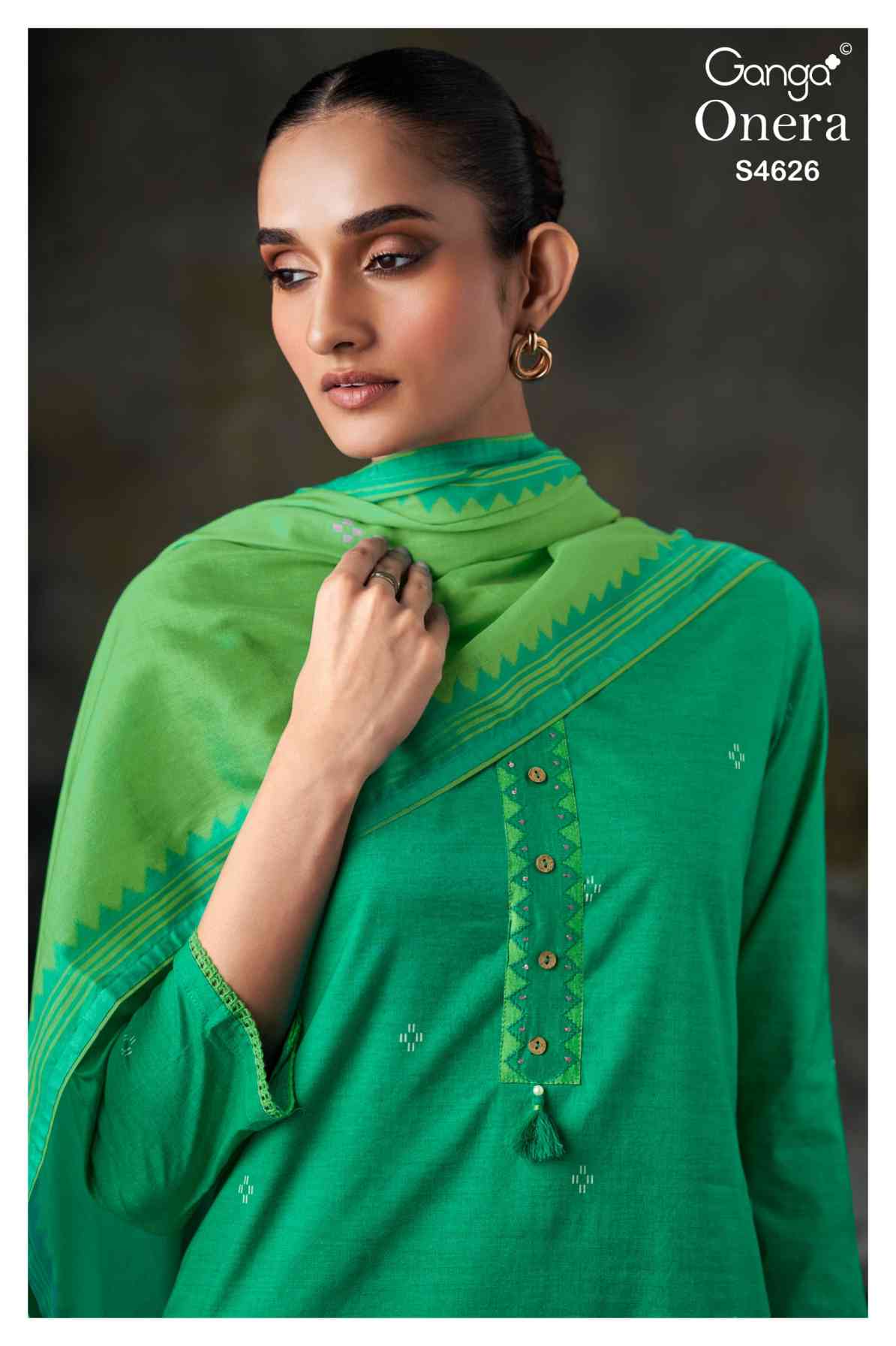 BUY GANGA SUITS SINGLE PIECE GANGA ONERA S4626 TOP DESIGN