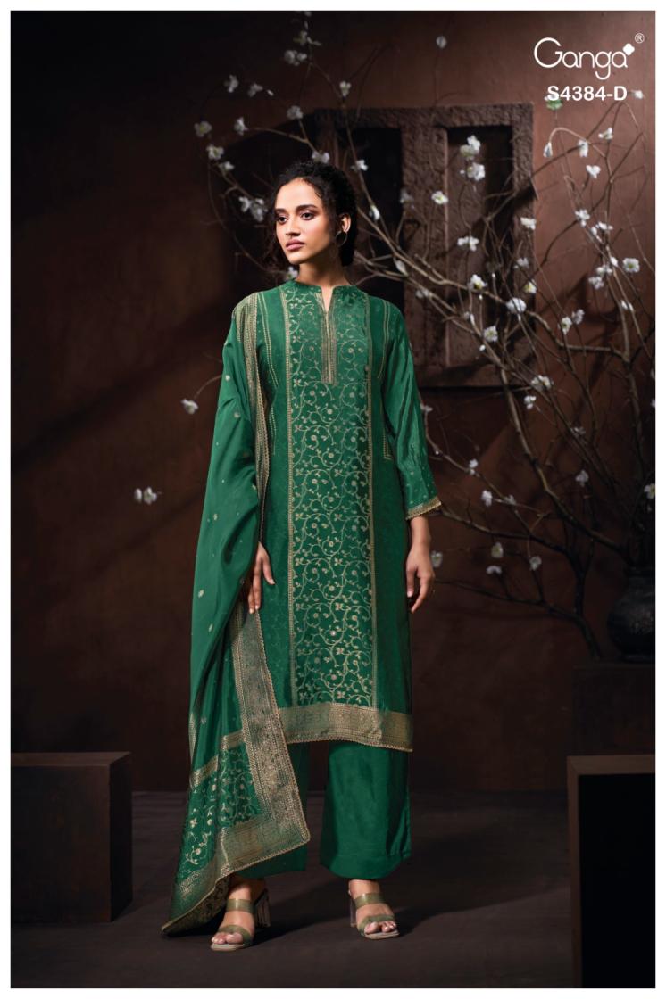 BUY GANGA SUITS GANGA OSHEA S4384 TOP DESIGN