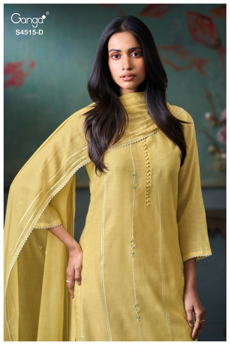 BUY GANGA SUITS GANGA OZYRA S4515 TOP DESIGN