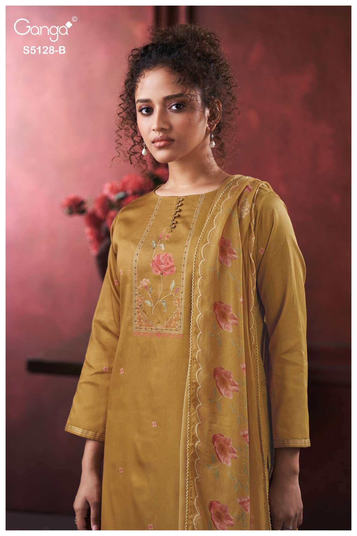 BUY GANGA SUITS GANGA PARIDHI S5128 BACK VIEW