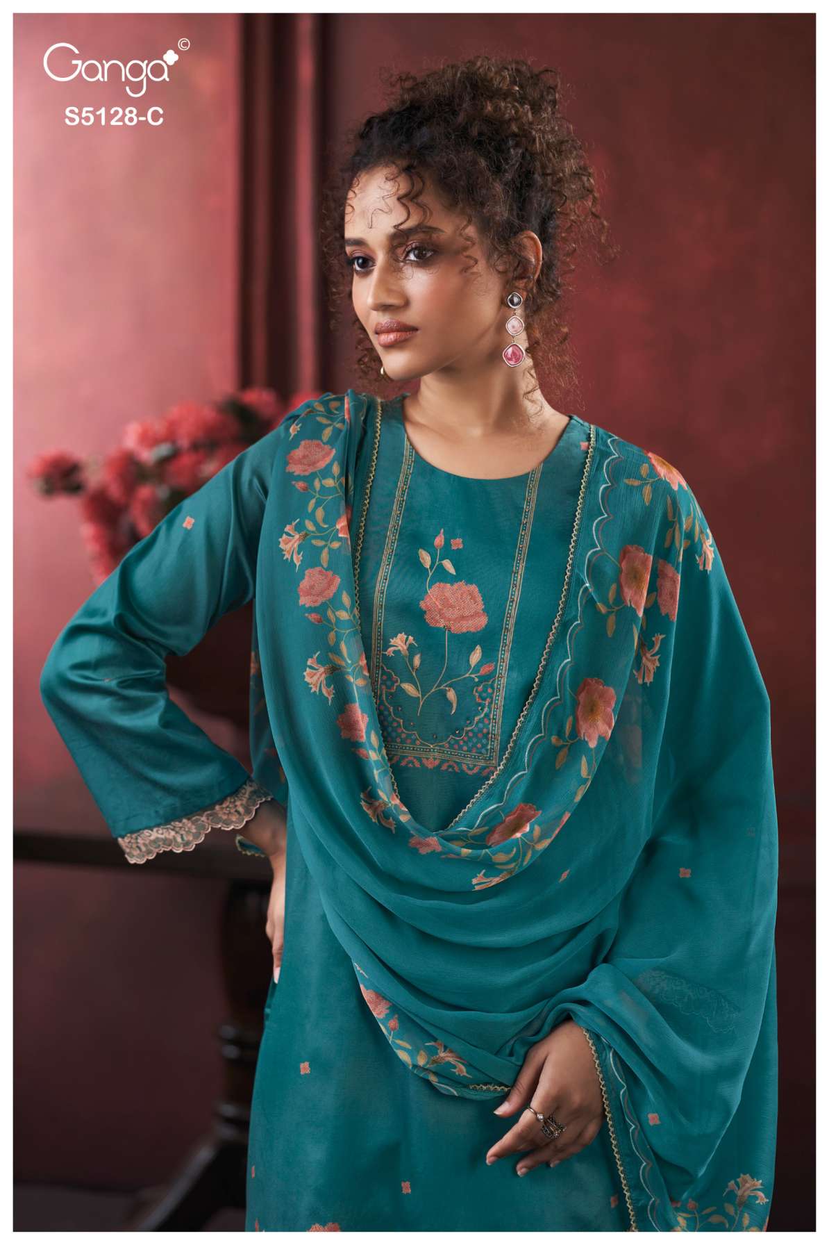 BUY GANGA SUITS GANGA PARIDHI S5128 PREMIUM SUIT