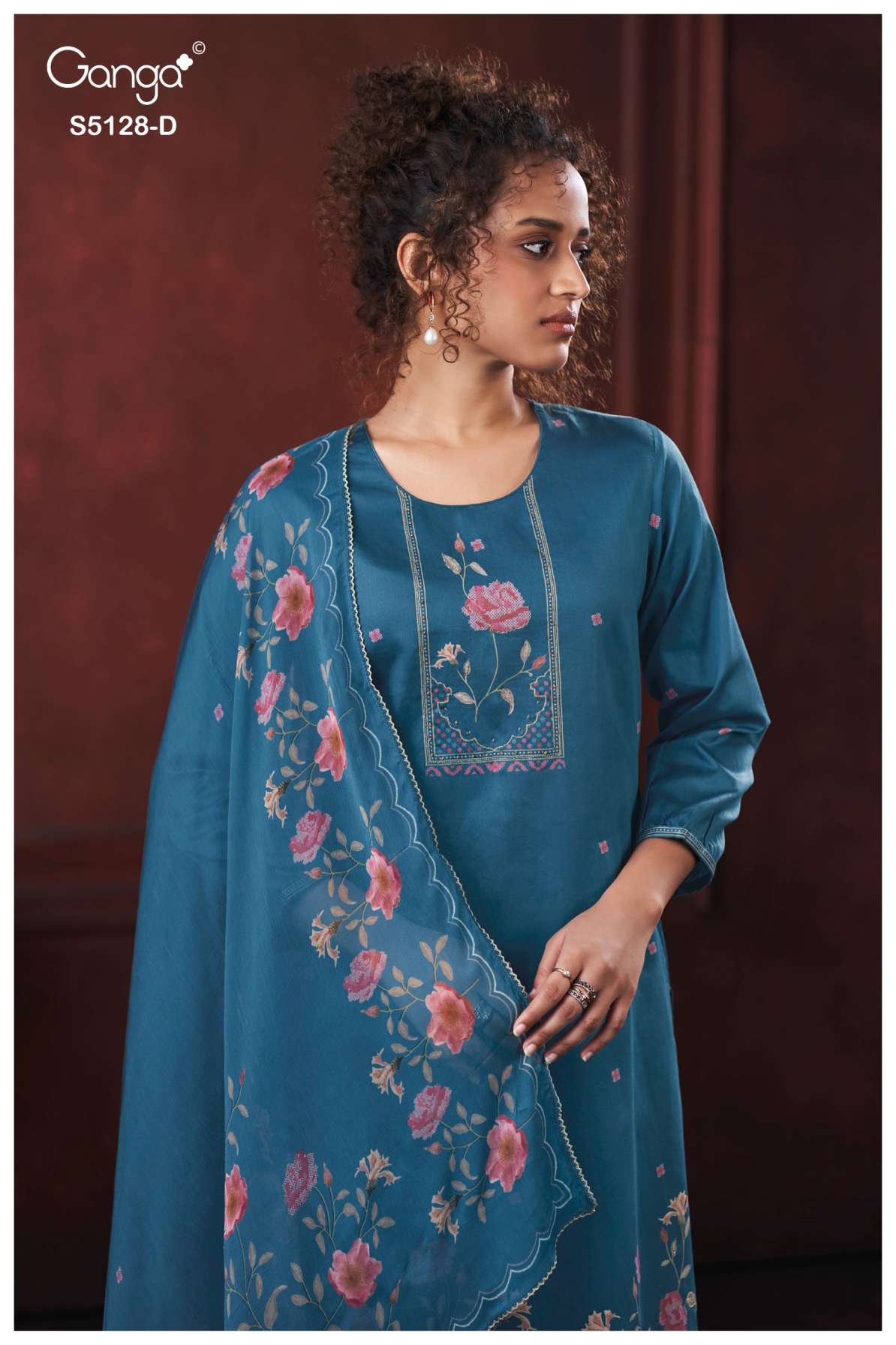 BUY GANGA SUITS GANGA PARIDHI S5128 TOP DESIGN