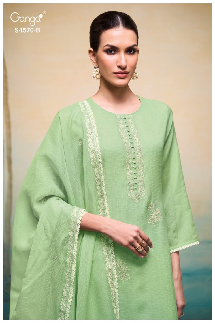 BUY GANGA SUITS ONLINE GANGA PRYSHA S4570 PREMIUM SUIT