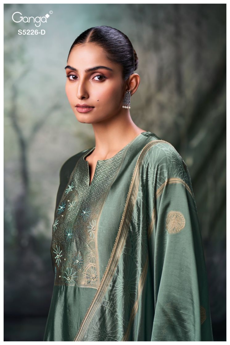 BUY GANGA SUITS GANGA SASHKA S5226 TOP DESIGN