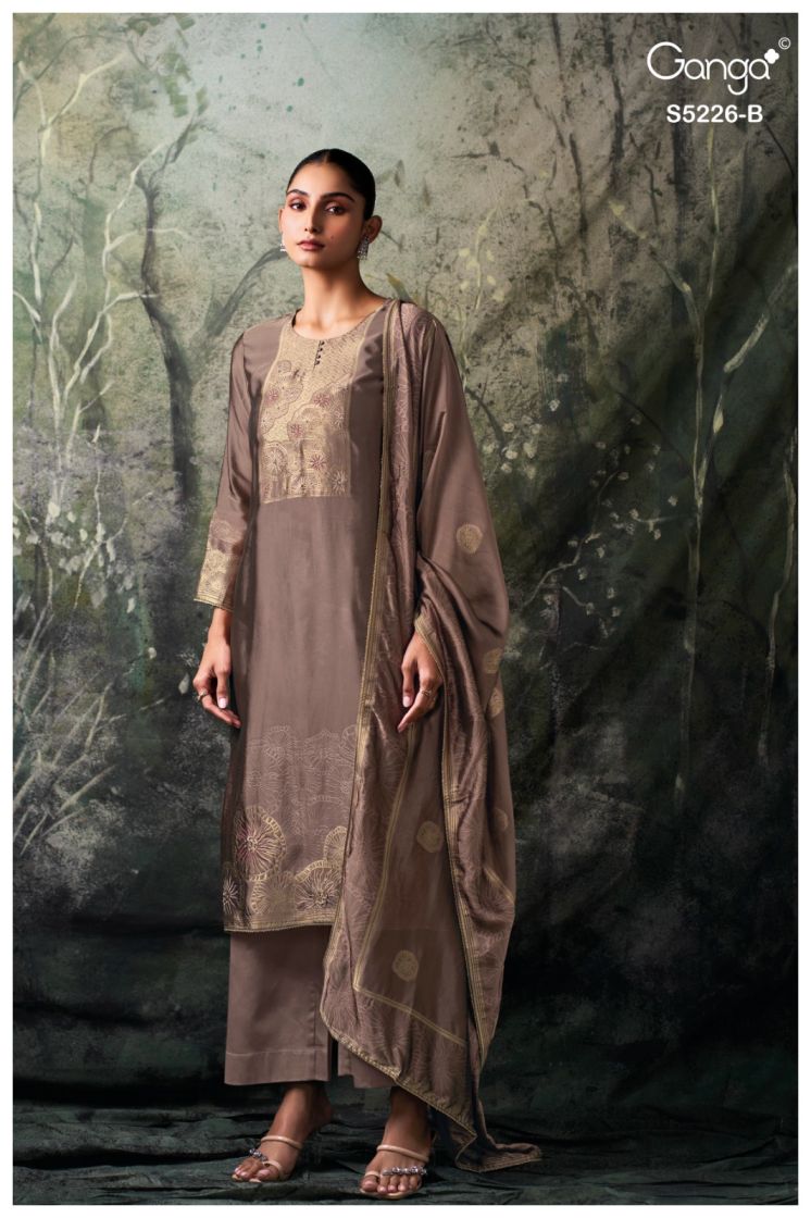 BUY GANGA SUITS GANGA SASHKA S5226 FULL SET