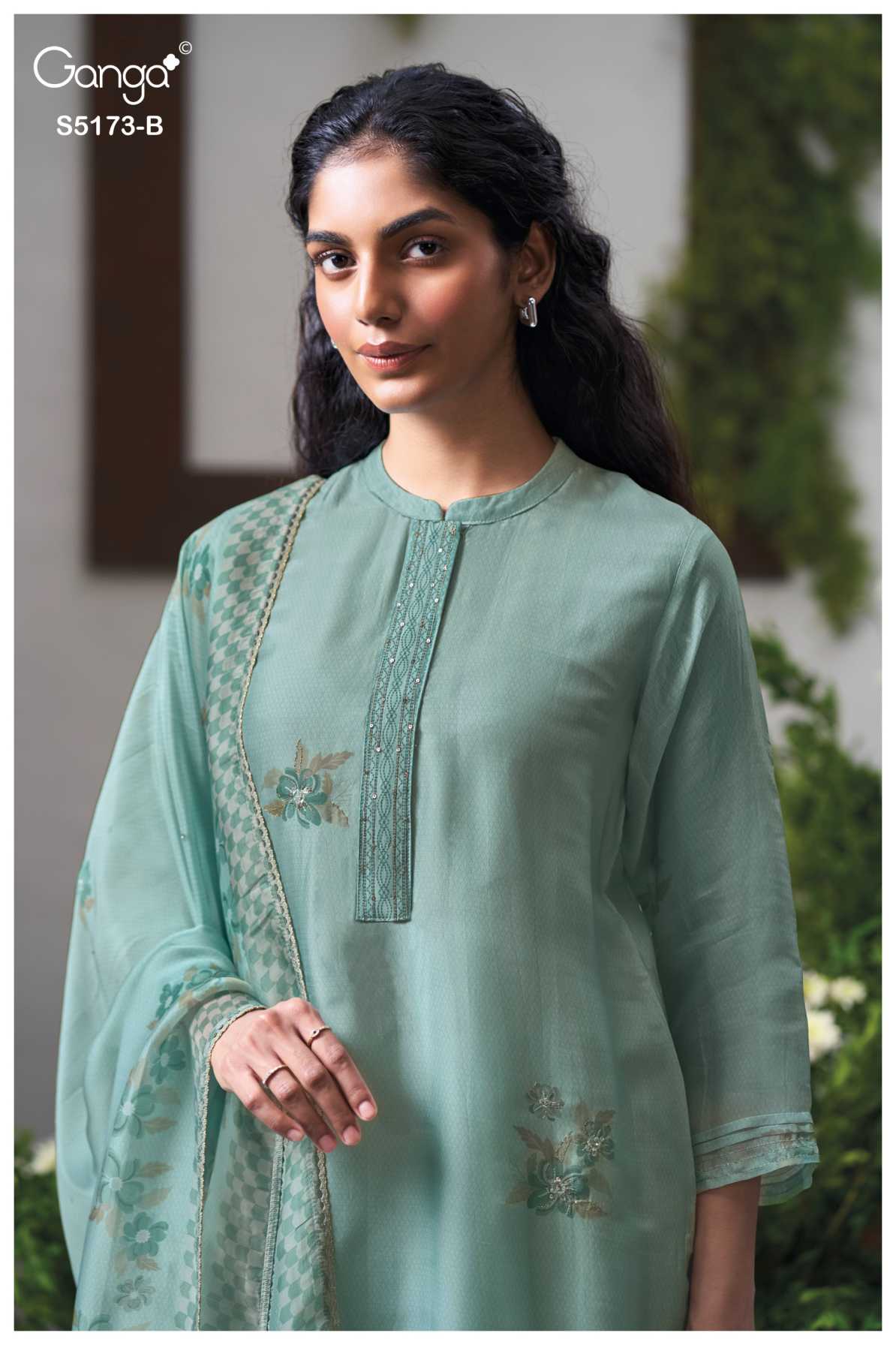 BUY GANGA SUITS GANGA SHIVALI S5173 FULL SET